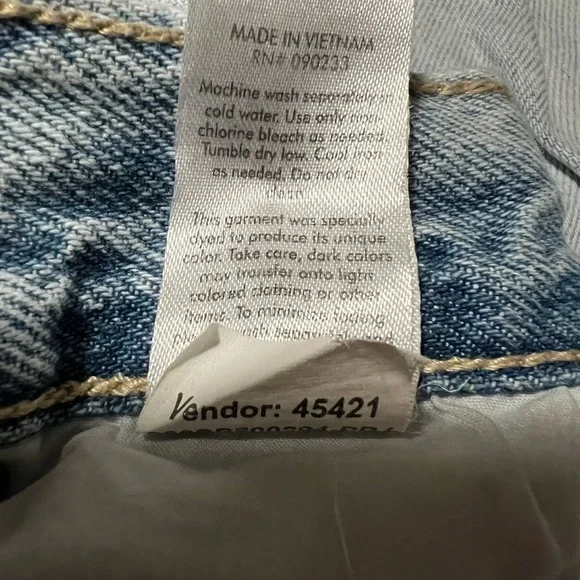 Distressed High Rise Jeans by PAC SUN, Size 24 - Picture 5 of 5